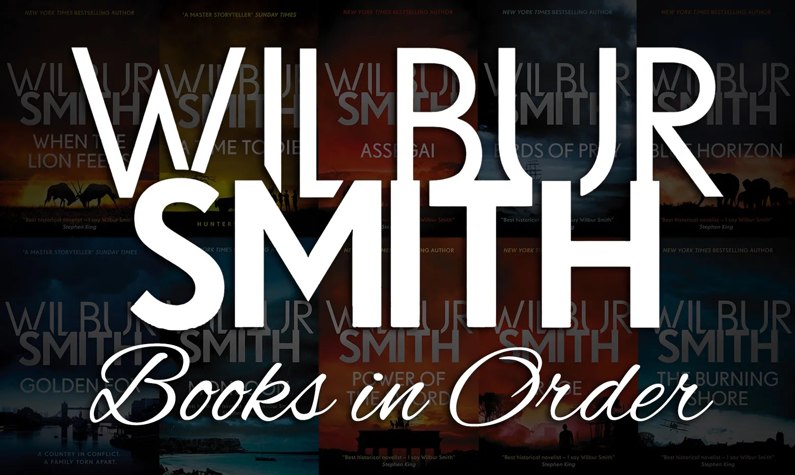 14 Superior Wilbur Smith Kindle Books for 2024