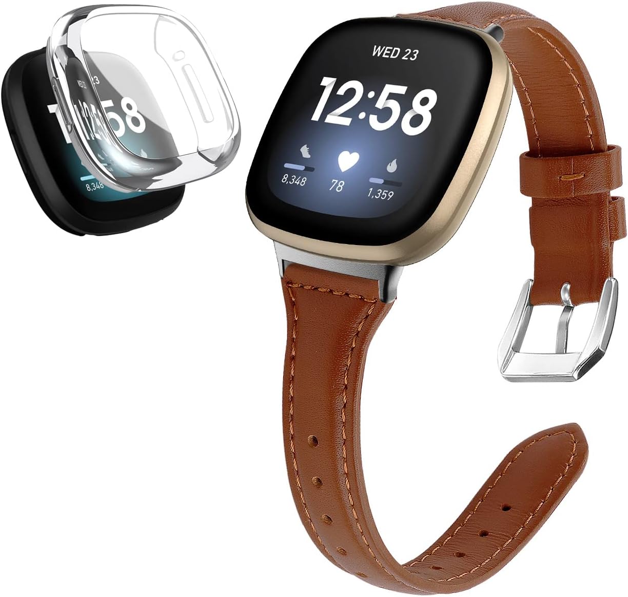 14 Unbelievable Fitbit Versa Leather Bands For Women for 2024