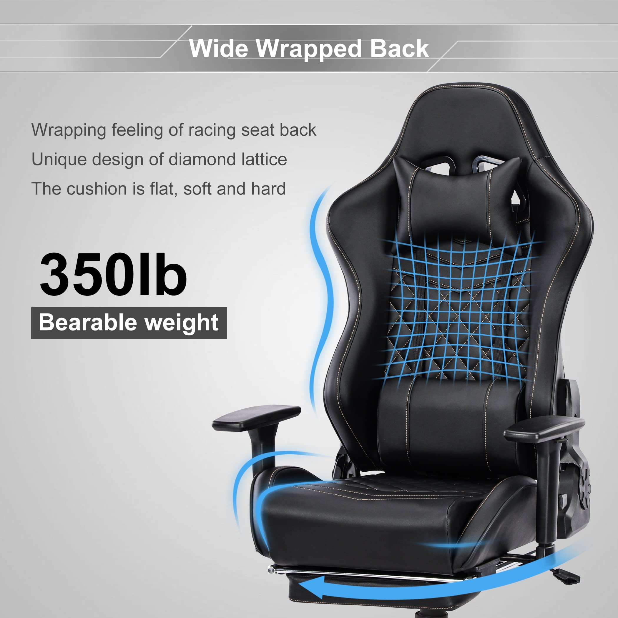 15 Superior Gaming Chair 350 Lb Weight Capacity for 2024