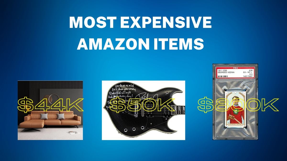 15 Unbelievable Most Expensive Item On Amazon for 2024