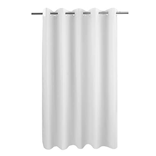 No Hook Shower Curtain Microfiber