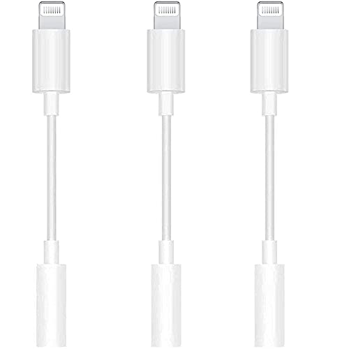 Apple MFi Certified Headphone Jack Adapter Aux Dongle Cable