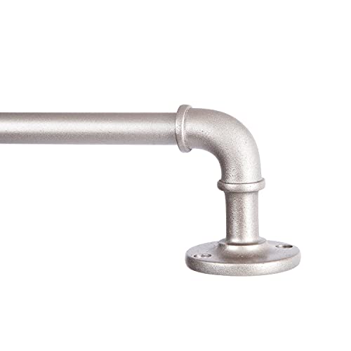 Kenney Adler Industrial Pipe Curtain Rod