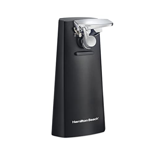 Electric Can Opener with Easy-Clean Detachable Cutting Lever