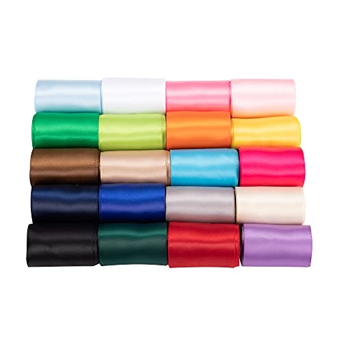 Silk Satin Ribbon for Crafts, Hair Bows, Gift Wrapping