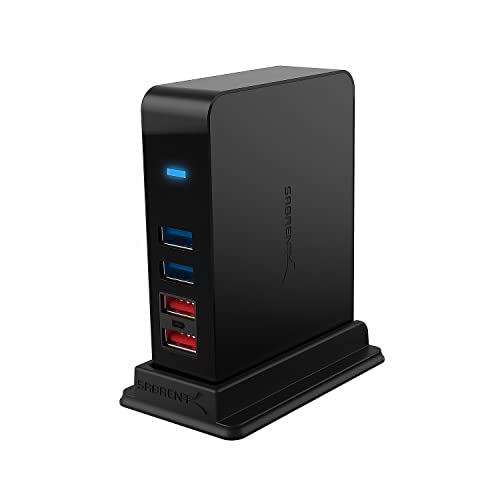 SABRENT 7 Port USB 3.0 HUB + 2 Charging Ports