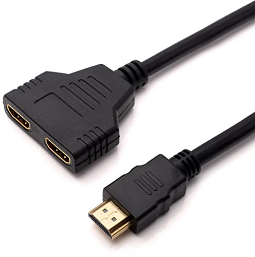SIREG HDMI Splitter 1 in 2 Out Adapter Cable