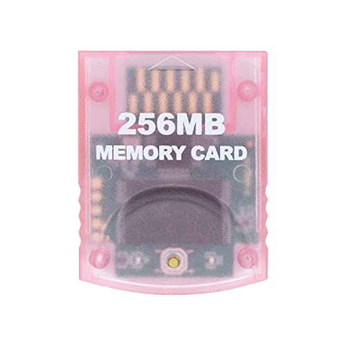 Mcbazel 256MB Memory Card for Gamecube and Wii Console - Pink