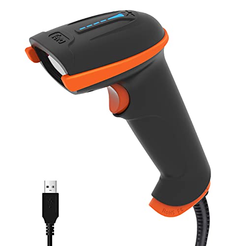 Certified Dustproof Shockproof Waterproof USB Barcode Scanner