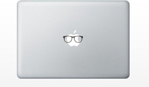 Cute Glasses Decal Sticker for MacBook Laptop - Add Style to Your Device