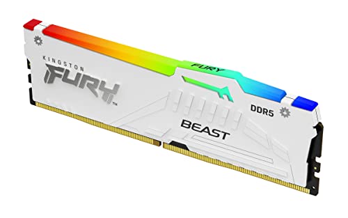 Kingston Fury Beast White RGB 32GB DDR5 XMP DIMM