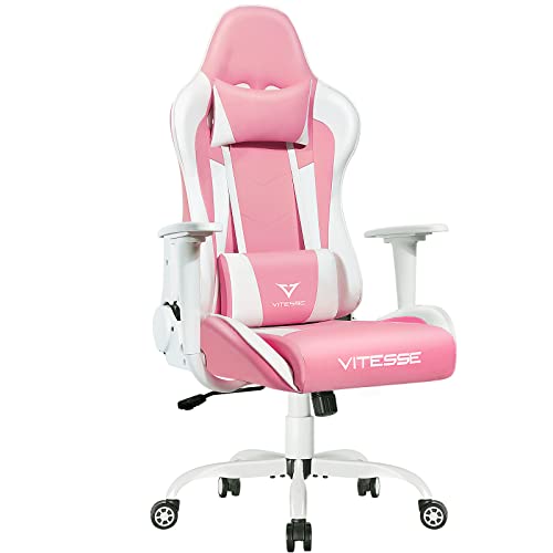 PUKAMI Pink Kawaii Gaming Chair