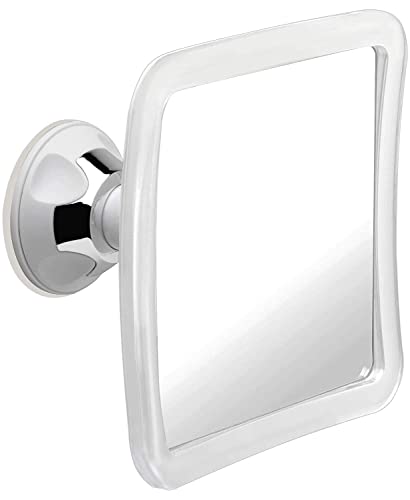 Fogless Shower Mirror with Upgraded Suction