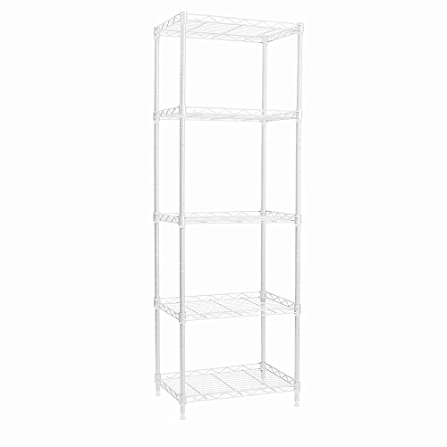 REGILLER Adjustable Metal Storage Shelf - White