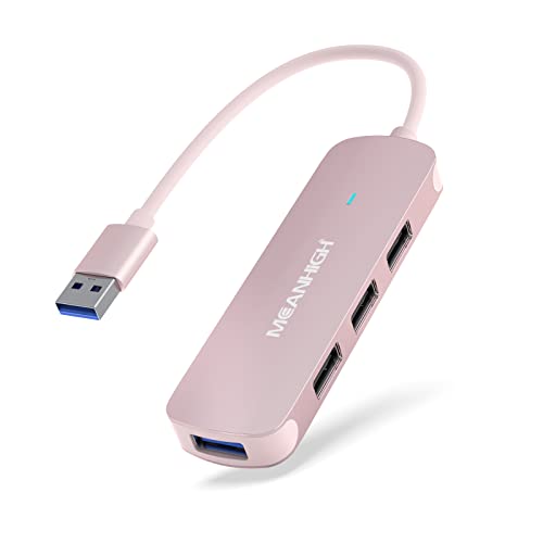 MEANHIGH USB Hub 4-Port for Laptop