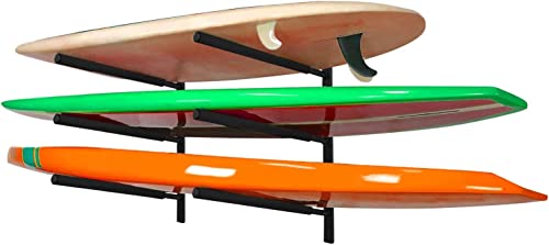 Yes4All Steel Wall Mount Paddle Board Racks - Sturdy and Practical Storage Solution