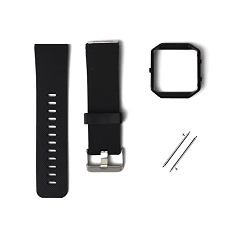 Fitbit Blaze Replacement Strap Bands & Frame - Black