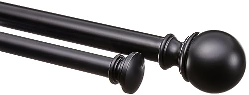 Amazon Basics Double Extendable Curtain Rods