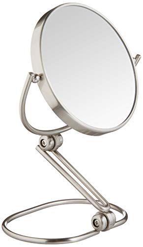 JERDON Folding Travel Mirror - Magnifying Makeup Mirror