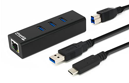 Plugable USB Hub with Ethernet