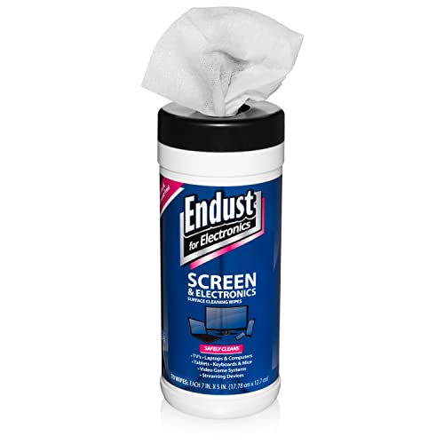 Endust for Electronics Cleaning Wipes, 70 Wipes