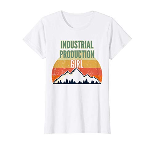 Industrial T-Shirt for Women in Production Technology