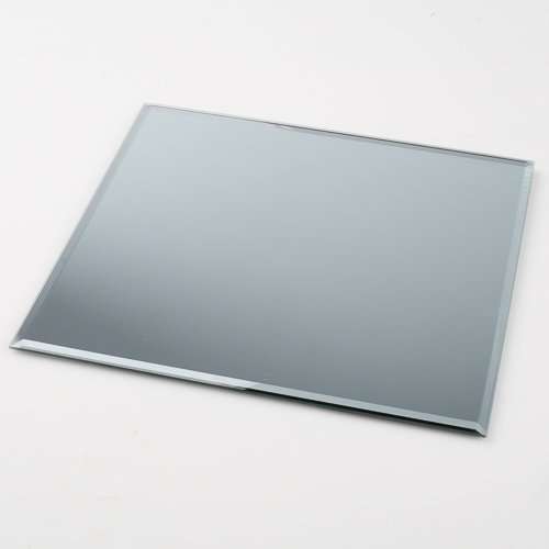 10" Square Beveled Mirror Table Décor