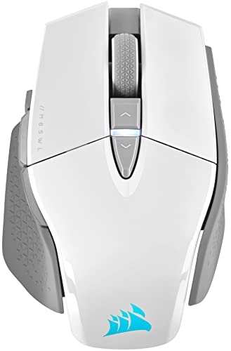 Corsair M65 RGB Ultra Wireless Gaming Mouse - White