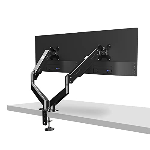Dual Monitor Stand with Gas Spring Mount