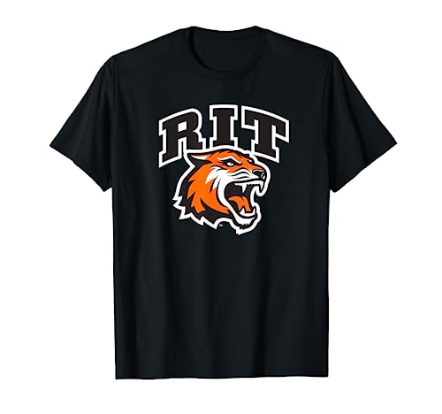 RIT Tiger Stacked Logo T-Shirt