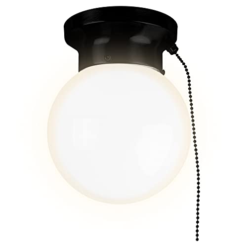 Ultralux 6" LED Flush Mount with Pull Chain