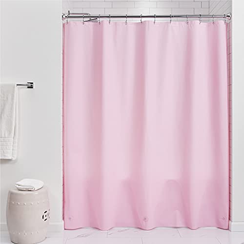 Waterproof Shower Curtain Liner, Pink