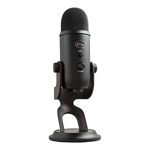 Blue Yeti USB Microphone - Professional-Grade Sound for Tech Enthusiasts and Content Creators