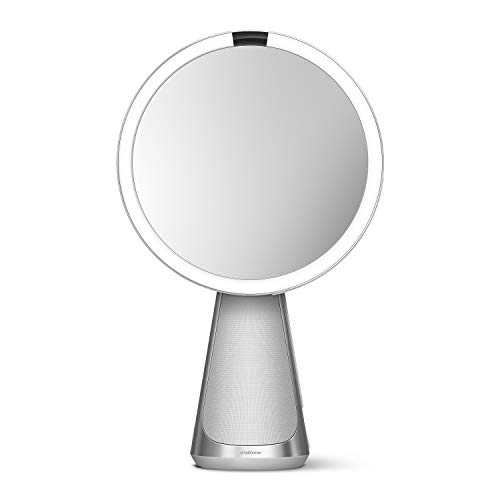 simplehuman Sensor Mirror Hi-Fi with Alexa