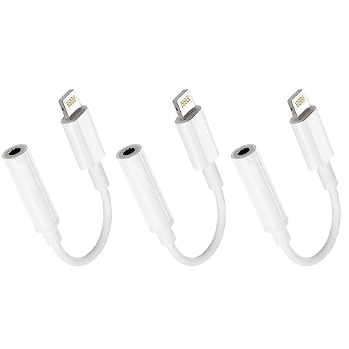 Lightning to 3.5mm Headphone Jack Adapter for iPhone