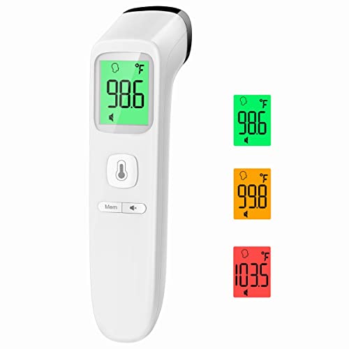 Digital Forehead Thermometer with Fever Alarm and Memory Function