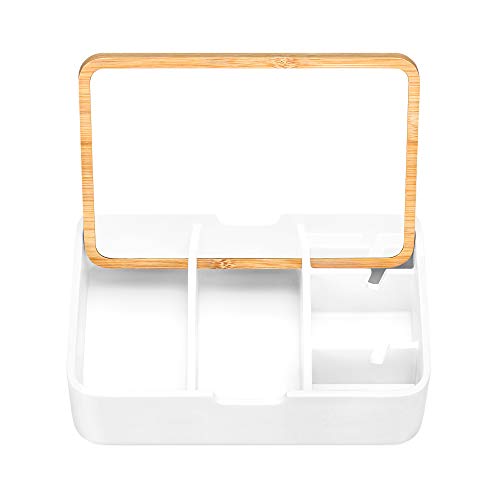Navaris Jewelry Box Organizer - Modern Storage Holder with Compartments