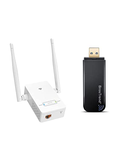BrosTrend WiFi to Ethernet Adapter Bundle