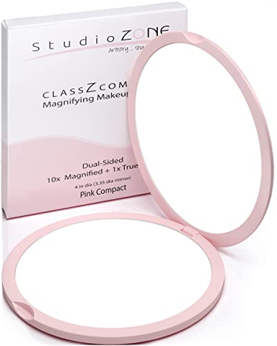 StudioZONE Compact Mirror - Perfect Magnification for Travel