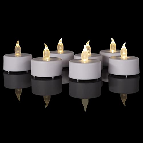LED Flameless Tea Light Candles - 24 Pack