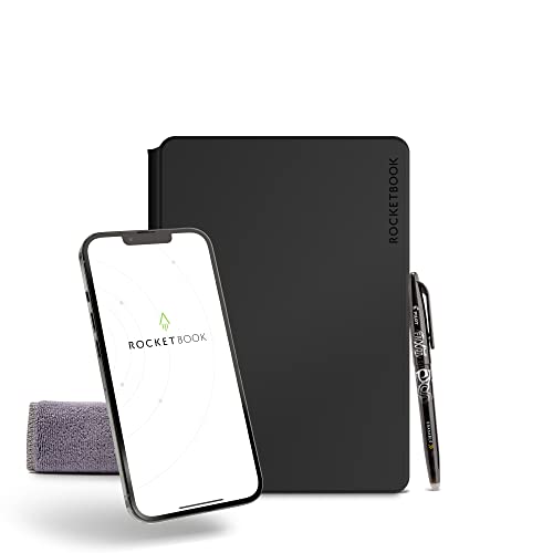 Reusable Smart Notebook with Vegan Leather Cover