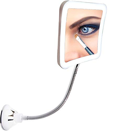 SunplusTrade Makeup Mirror with LED Lights and Magnification