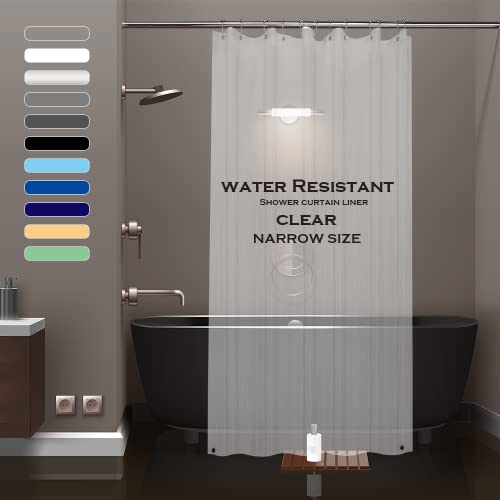 ZEMAHOME Narrow Size Shower Curtain Liner