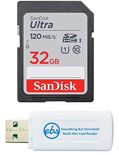 SanDisk Ultra SDHC 32GB SD Card Bundle