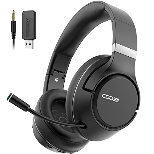 COOSII Wireless Bluetooth Headsets with Microphone