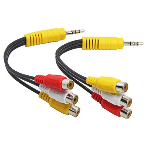 Ancable 3.5mm to RCA AV Cable: Connect Old Video Players to Modern TVs