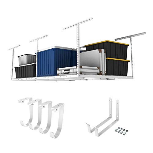 FLEXIMOUNTS 4x8 Overhead Garage Storage Rack