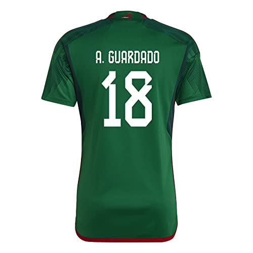 Mexican Home World Cup 2022 Soccer Jersey - A. Guardado #18