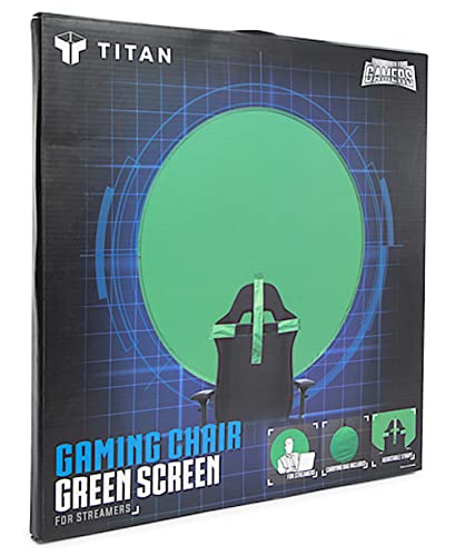Titan Gaming Chair Green Screen Background