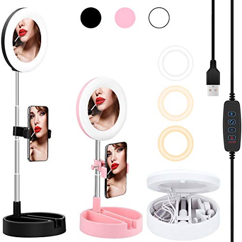 Portable Multi-Functional LED Selfie Ring Light